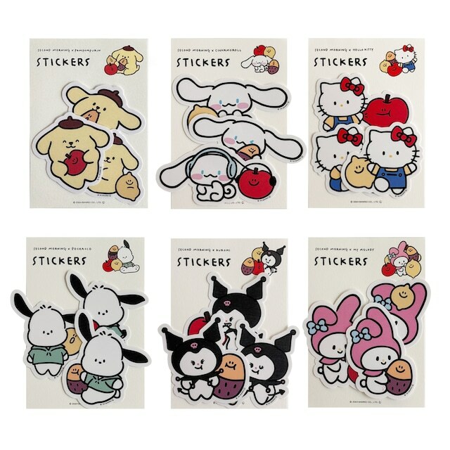 現貨┃日本限定 second morning × sanrio characters 三麗鷗 聯名 手機 貼紙
