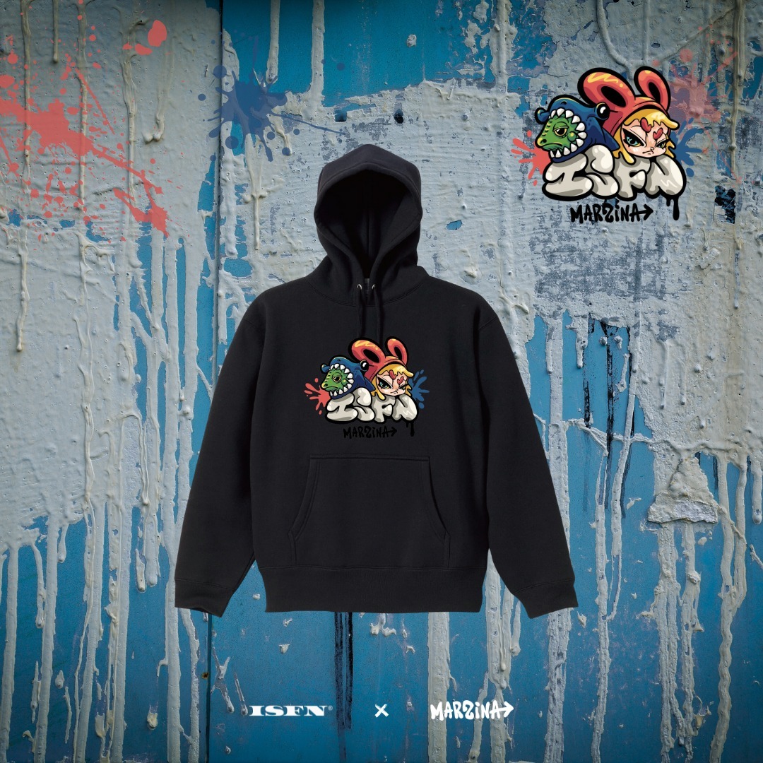 ISFN | MAR2INA夢裡那兔xISFN聯名帽T