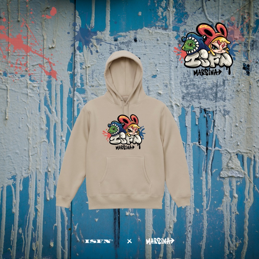 ISFN | MAR2INA夢裡那兔xISFN聯名帽T