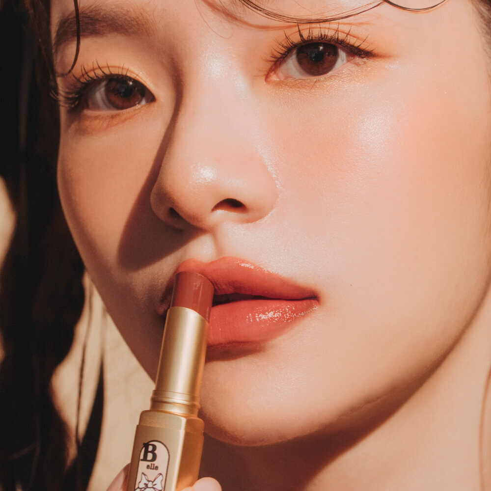 【盒損】花生漫畫持色水潤唇膏．Belle