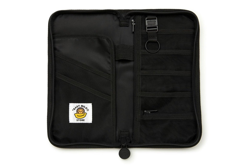 2024AW APE BAPE BABY MILO STORE BUBBLE CAMO PASSPORT HOLDER 迷彩 側背包 護照包 現貨