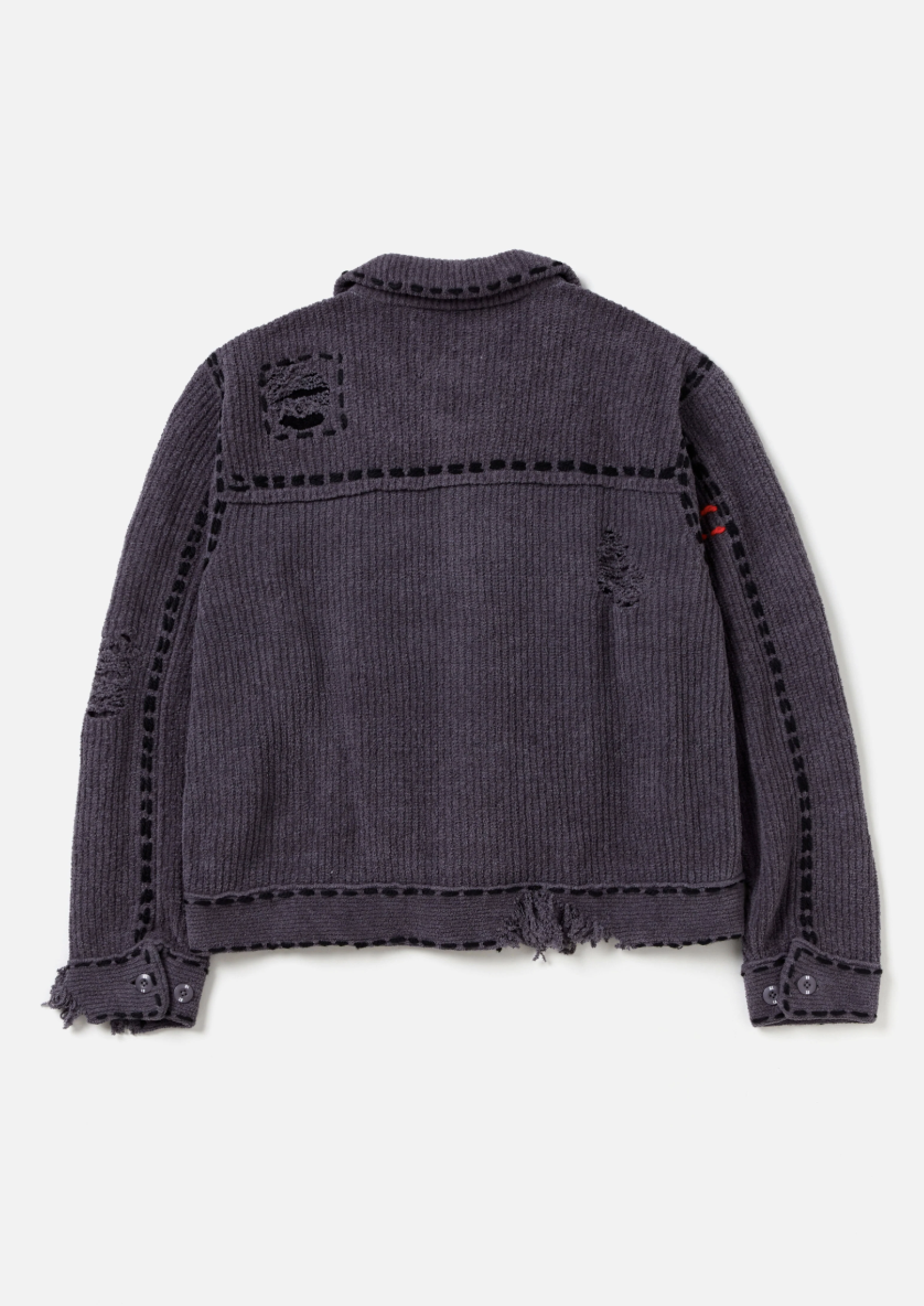 2024AW NEIGHBORHOOD NH PHINGERIN PG1 SAVAGE KNIT 針織外套