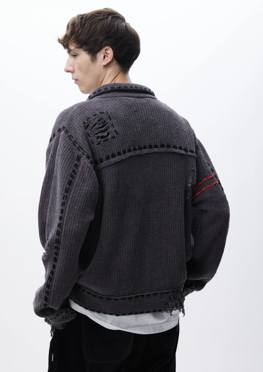 2024AW NEIGHBORHOOD NH PHINGERIN PG1 SAVAGE KNIT 針織外套