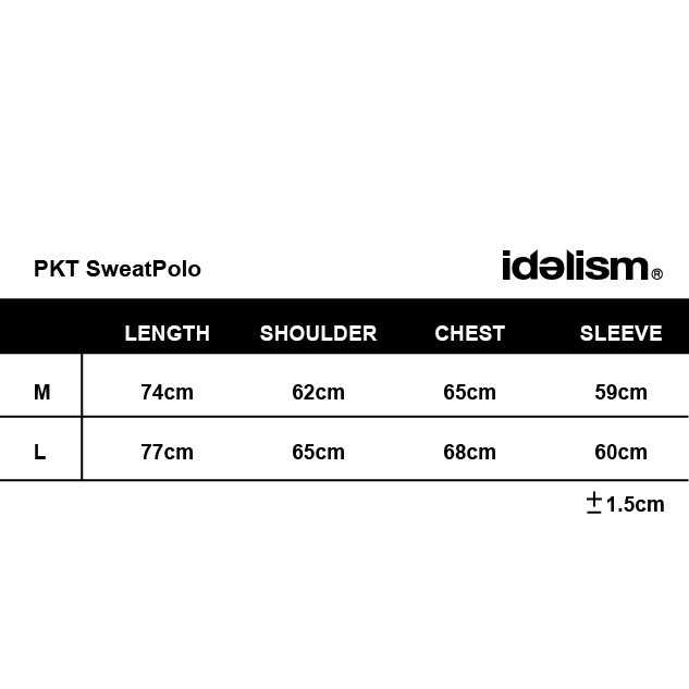 idealism PKT 灰色 深灰 POLO長褲 棉套裝【ID24025/26】