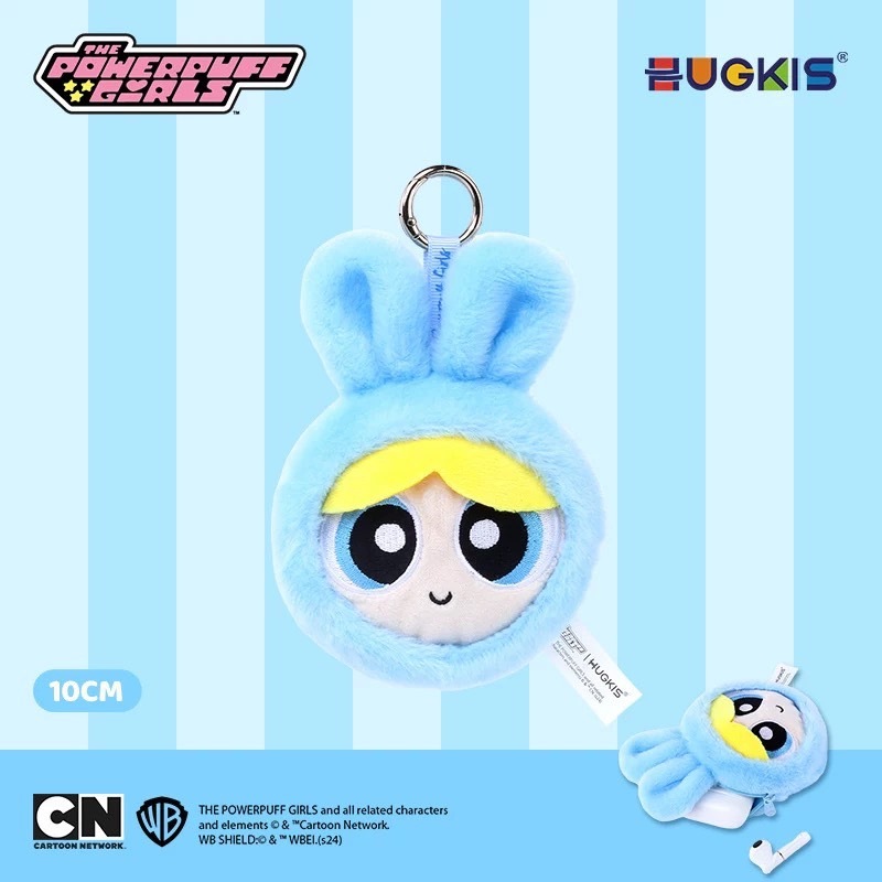 飛天小女警 毛絨小掛包 耳機包