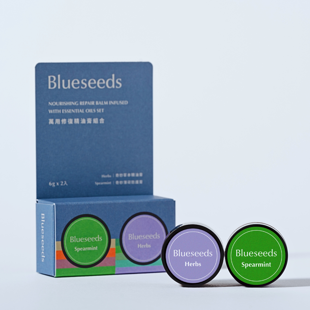 【官網獨家】草本萬用修復精油膏雙入組合 薄荷清新防護 / 薰衣草萬用修護精油膏 6g