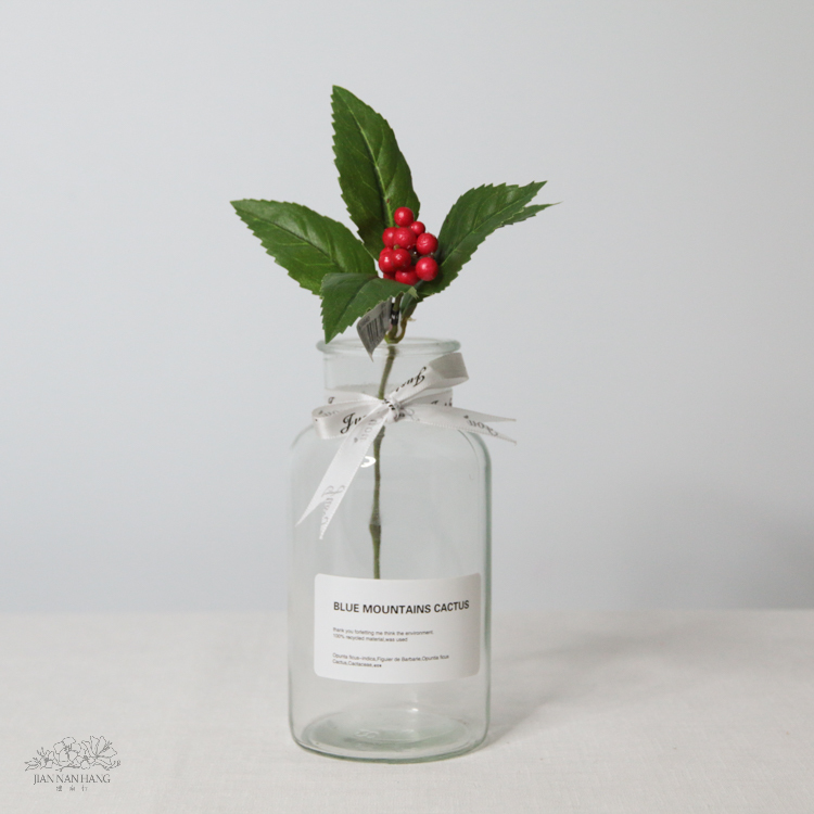 人造紅果枝A-74640002