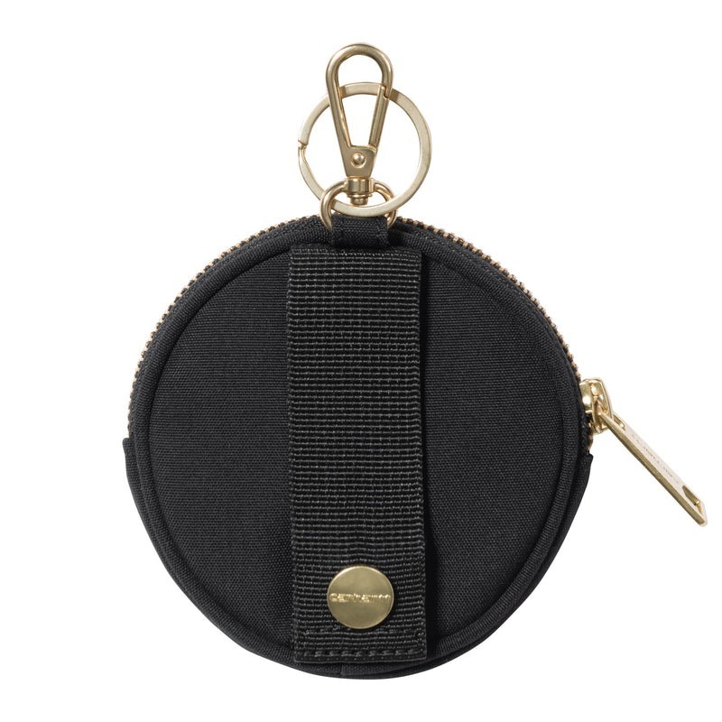 2025SS CARHARTT WIP Clarton Zip Wallet 扣環 圓形 鑰匙 零錢 皮夾 小包 現貨 I033780