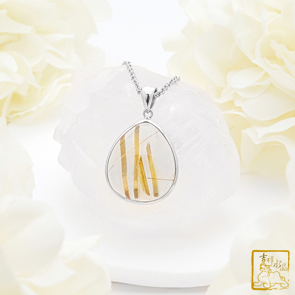 鈦晶水滴墜 8.5g 開運招財