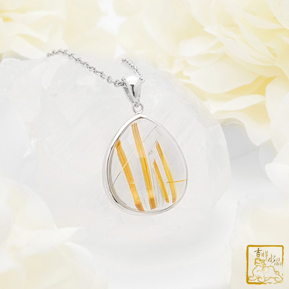 鈦晶水滴墜 8.5g 開運招財