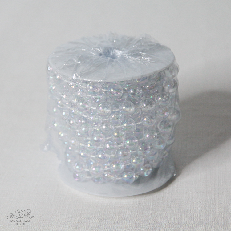 裝飾 串珠  七彩 1CM*5米 2款