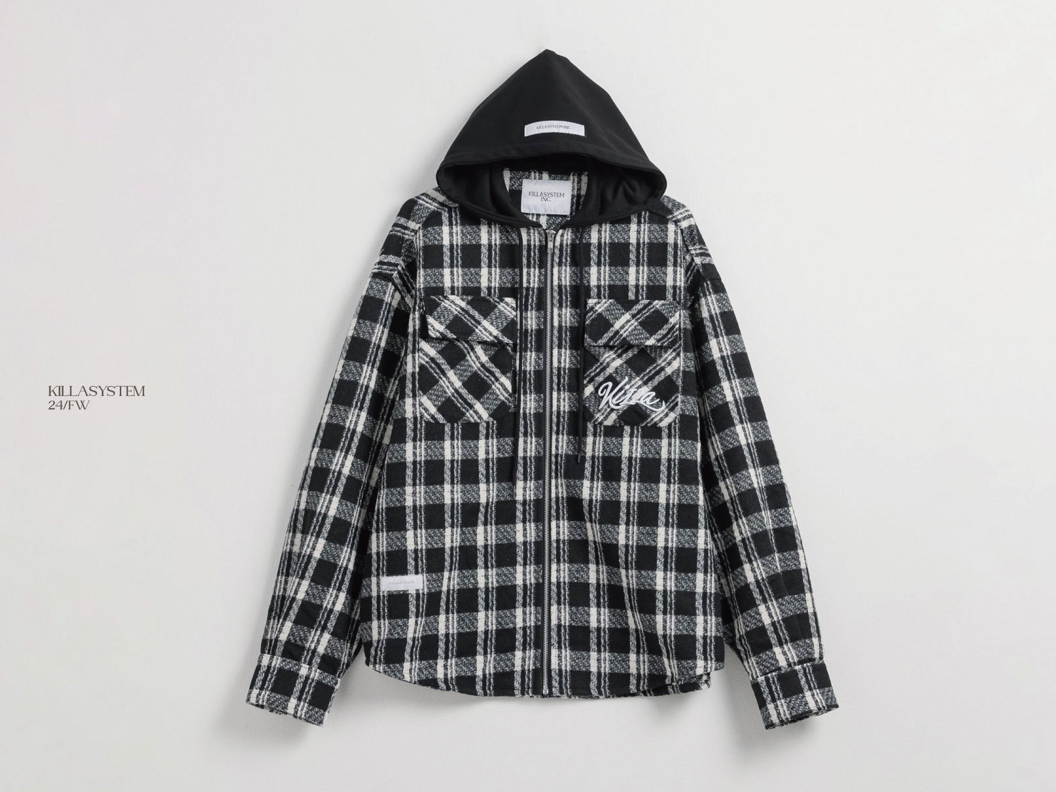 KILLASYSTEM 24F/W RIVER TWEED JACKET 金蔥 蘇格蘭格紋 外套