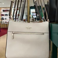 [S] KATE SPADE KH443 LENA COLORBLOCK PEBB SWINGPACK CB,LIGHT SAND, 196021504464 (SKS1487)