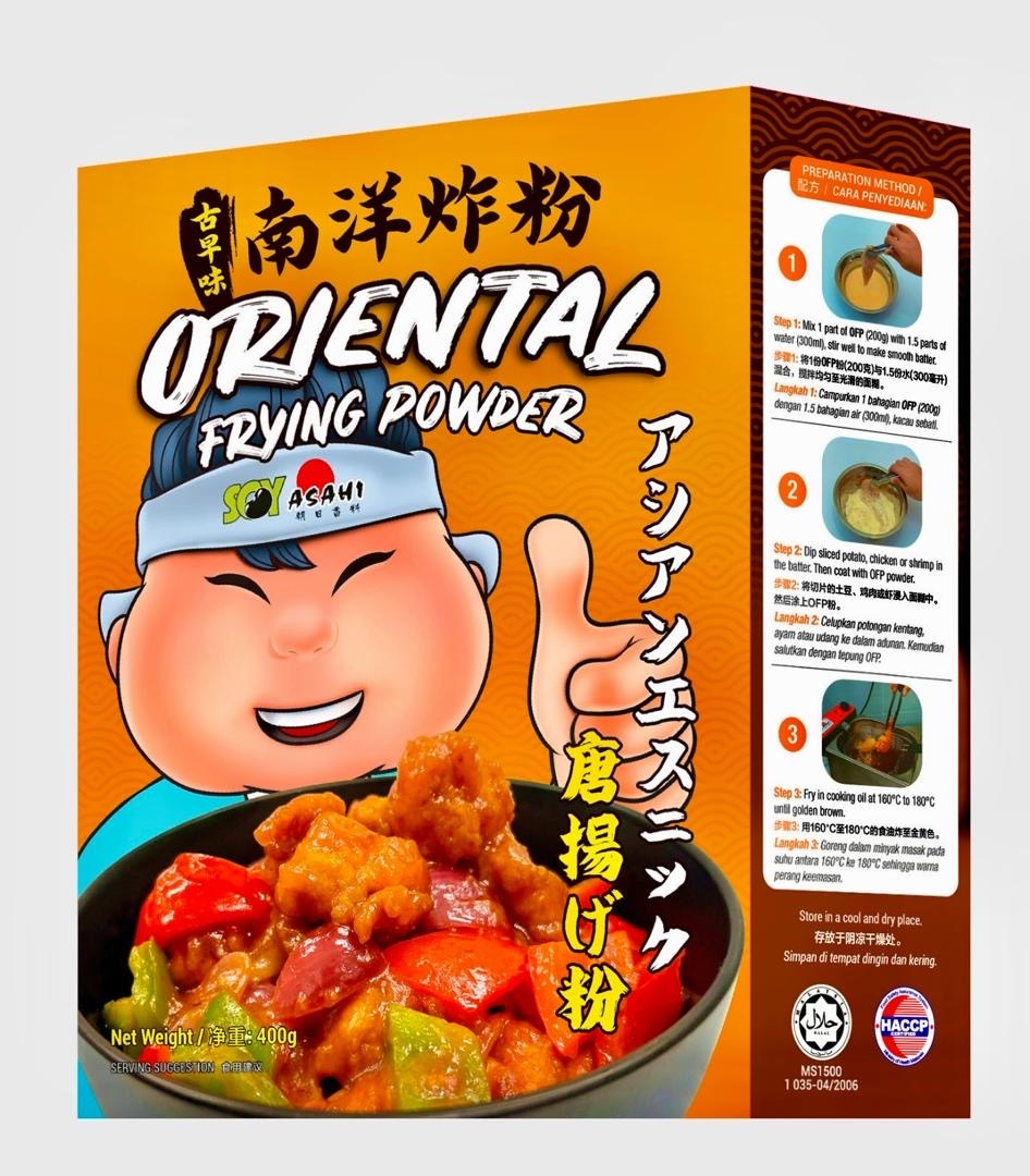 SOY ASAHI Oriental Frying Powder 400g