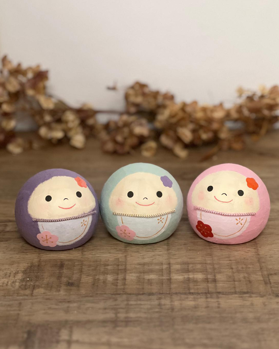 京都和紙 幸福娃娃｜龍虎堂