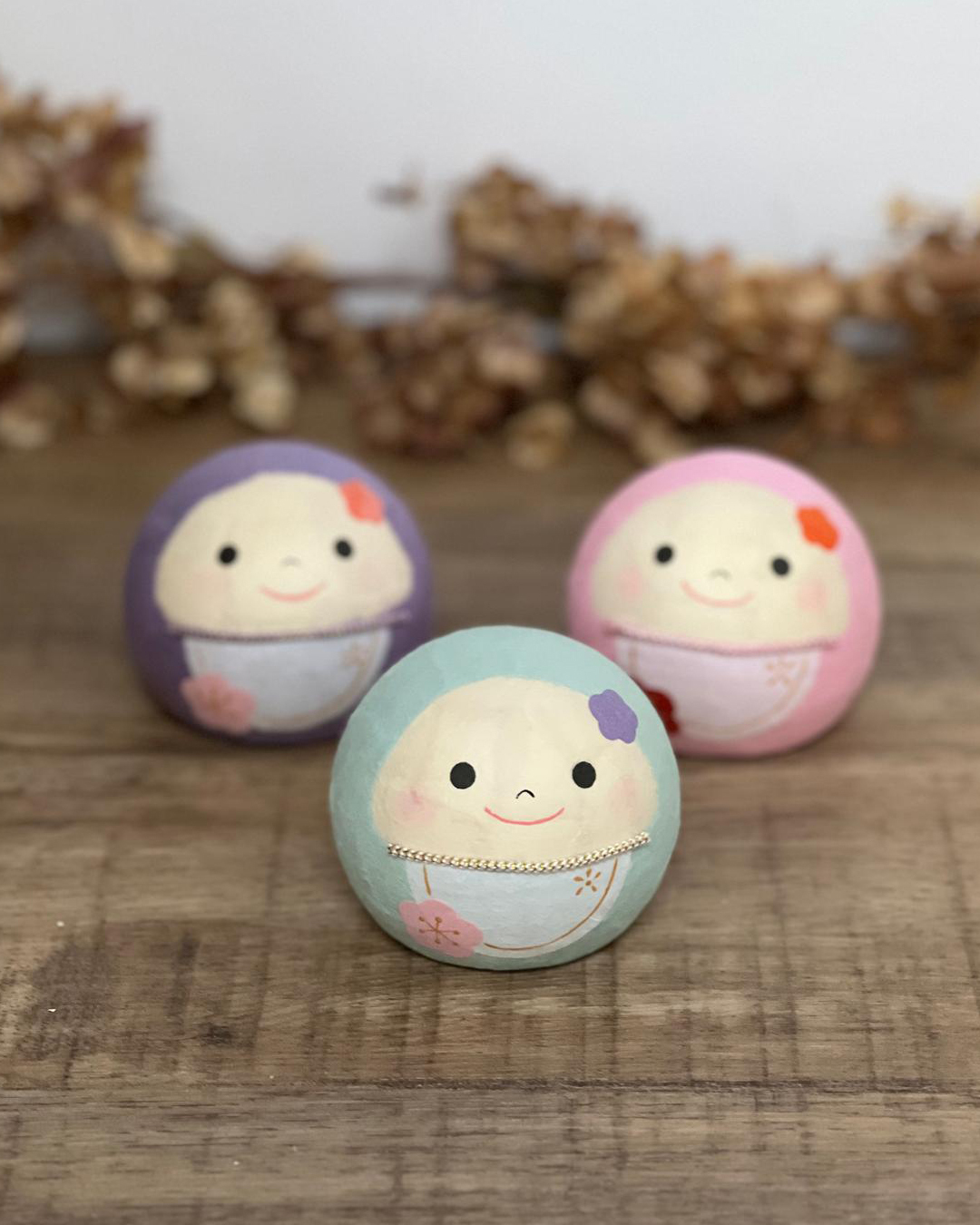 京都和紙 幸福娃娃｜龍虎堂