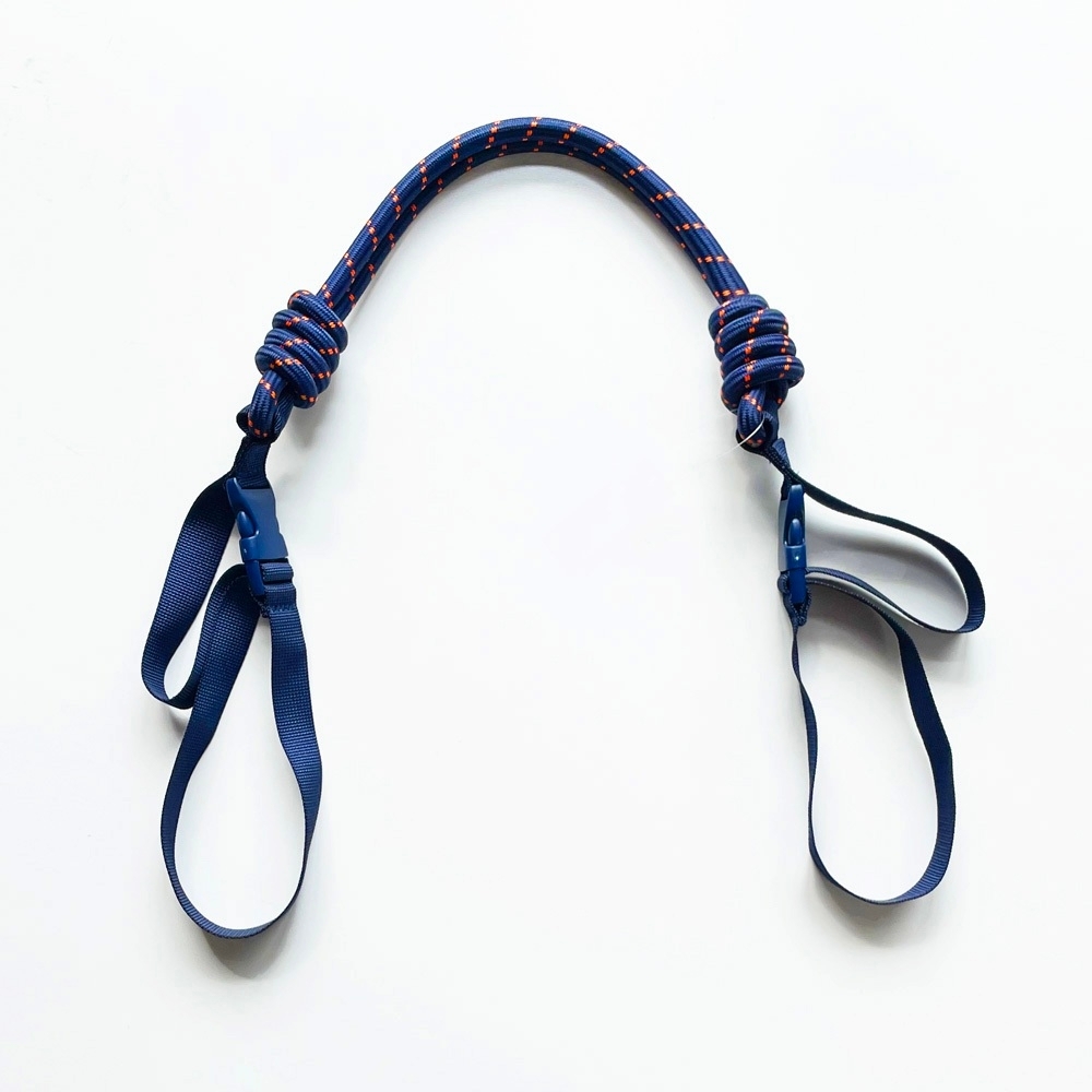 Ball＆Chain 可調式背帶 - 深藍/橘 (30199932)