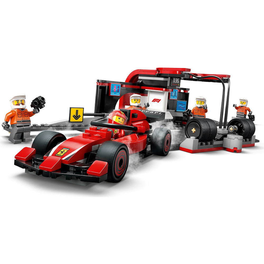 LEGO 60443 樂高積木 60443 City 城市系列 - F1® 維修站、維修人員和 Ferrari 汽車