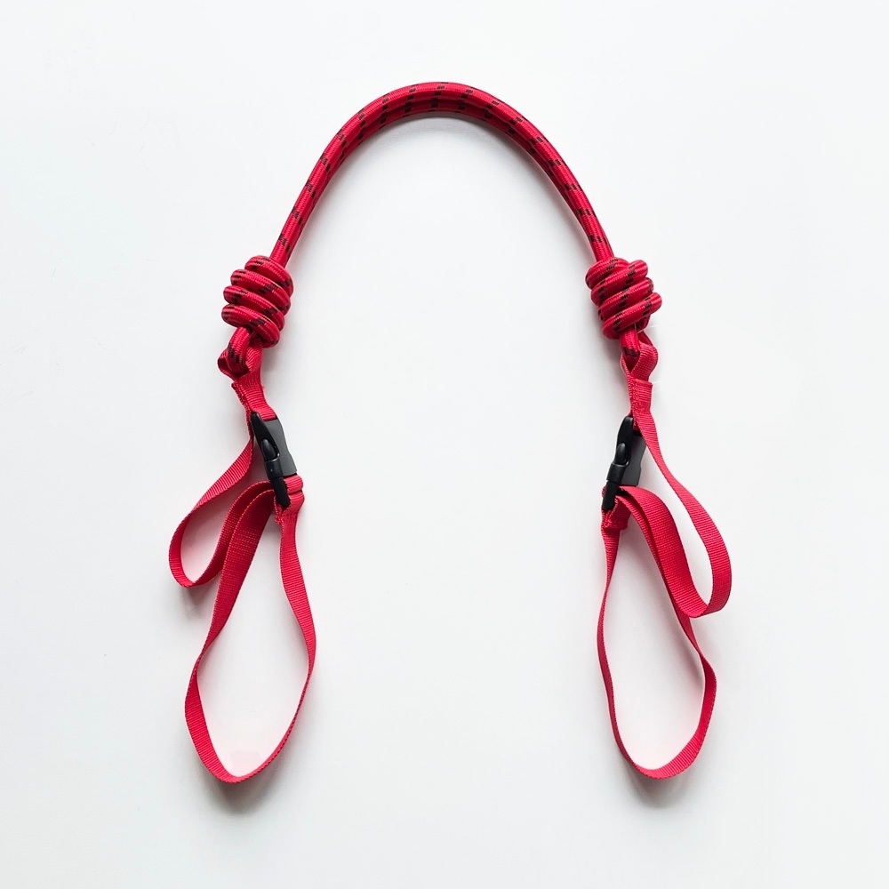 Ball＆Chain 可調式背帶 - 紅/黑 (30199905)