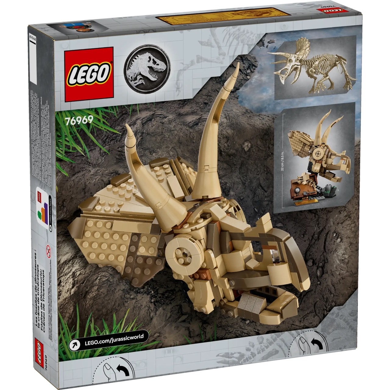 字統 LEGO 76969 恐龍化石：三角龍頭骨LEGO® Jurassic World系列