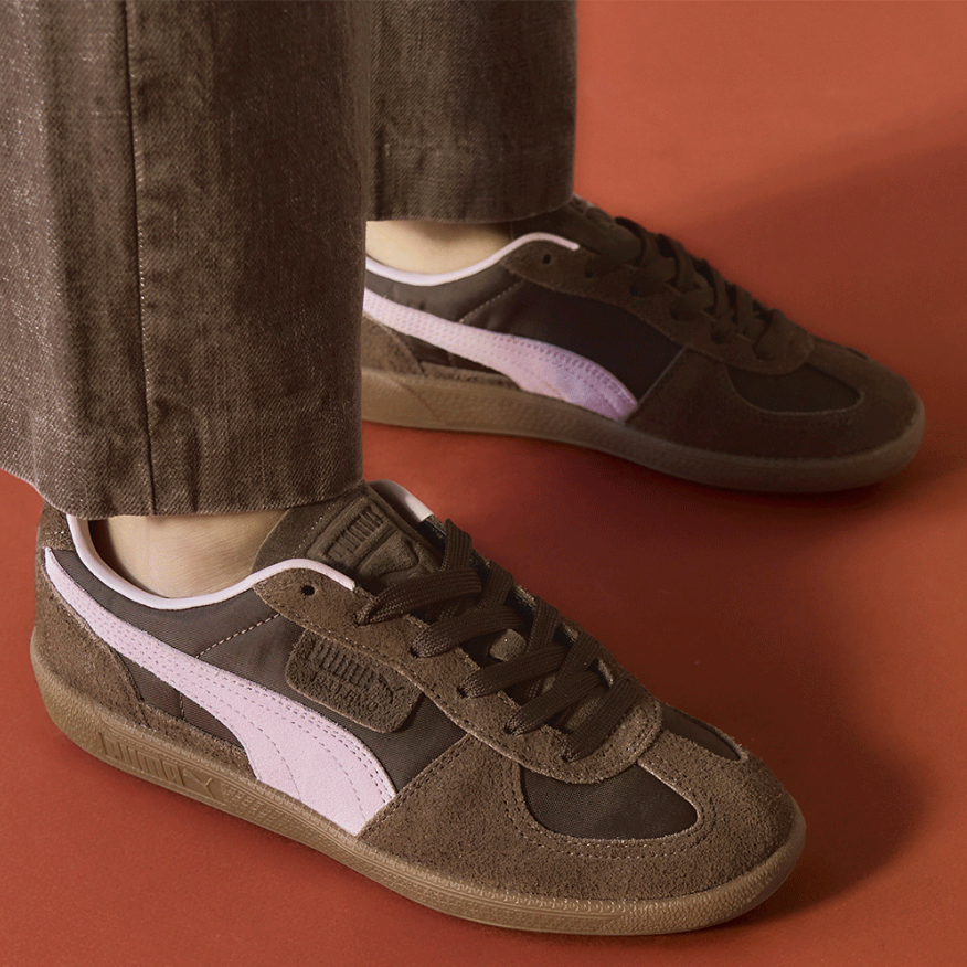 PUMA Palermo 限定棕粉色