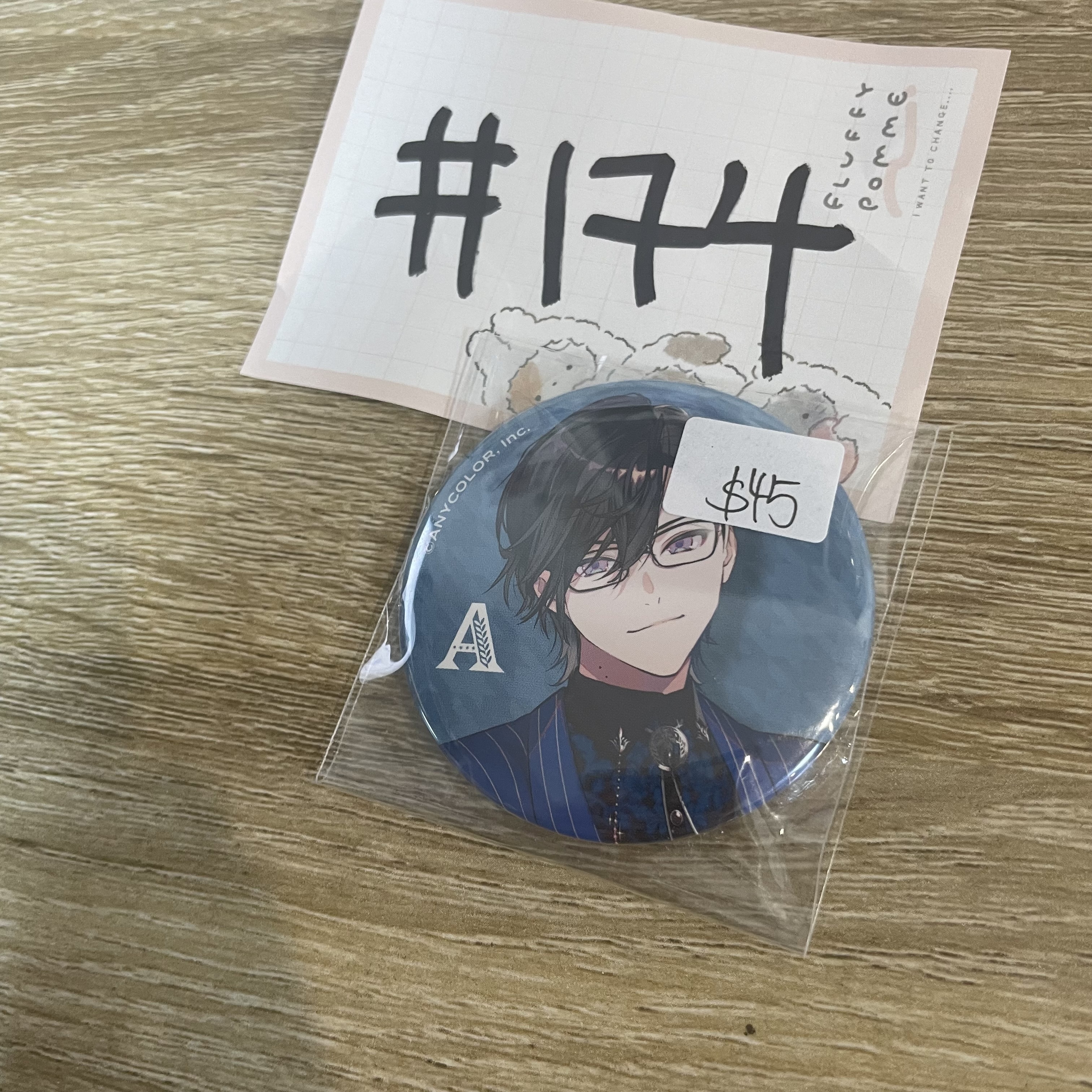 彩虹社 AKIRA   襟章#174