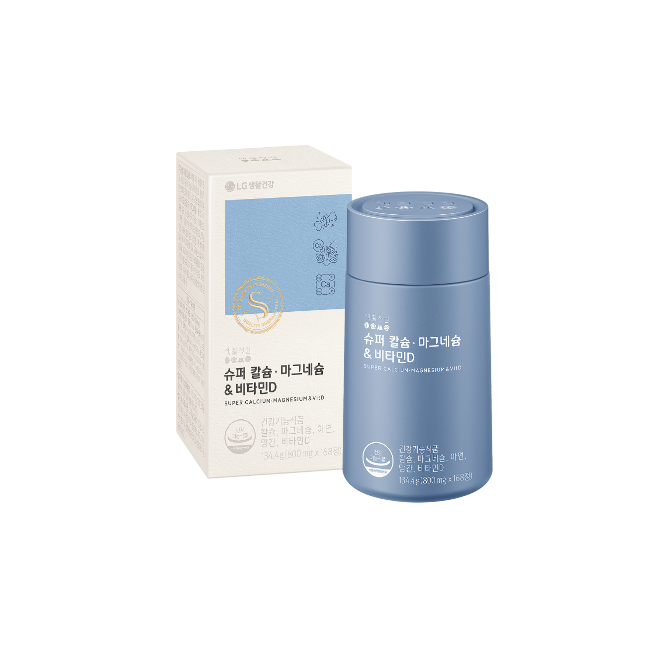 THE WHOO Vital Garden 超級鈣、鎂、維他命D (168粒)