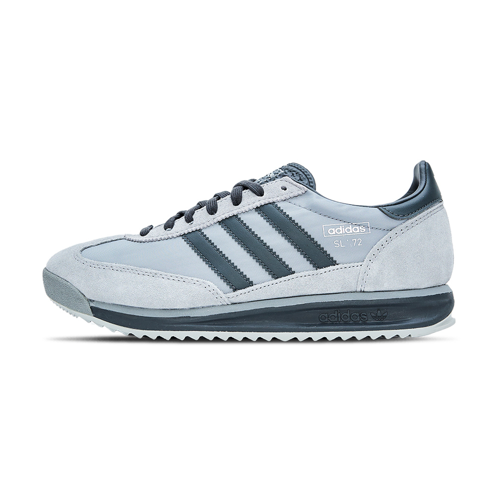Adidas SL 72 RS 男鞋 灰黑色 復古 休閒 經典 麂皮 三葉草 愛迪達 運動 拼接 休閒鞋 IH8018