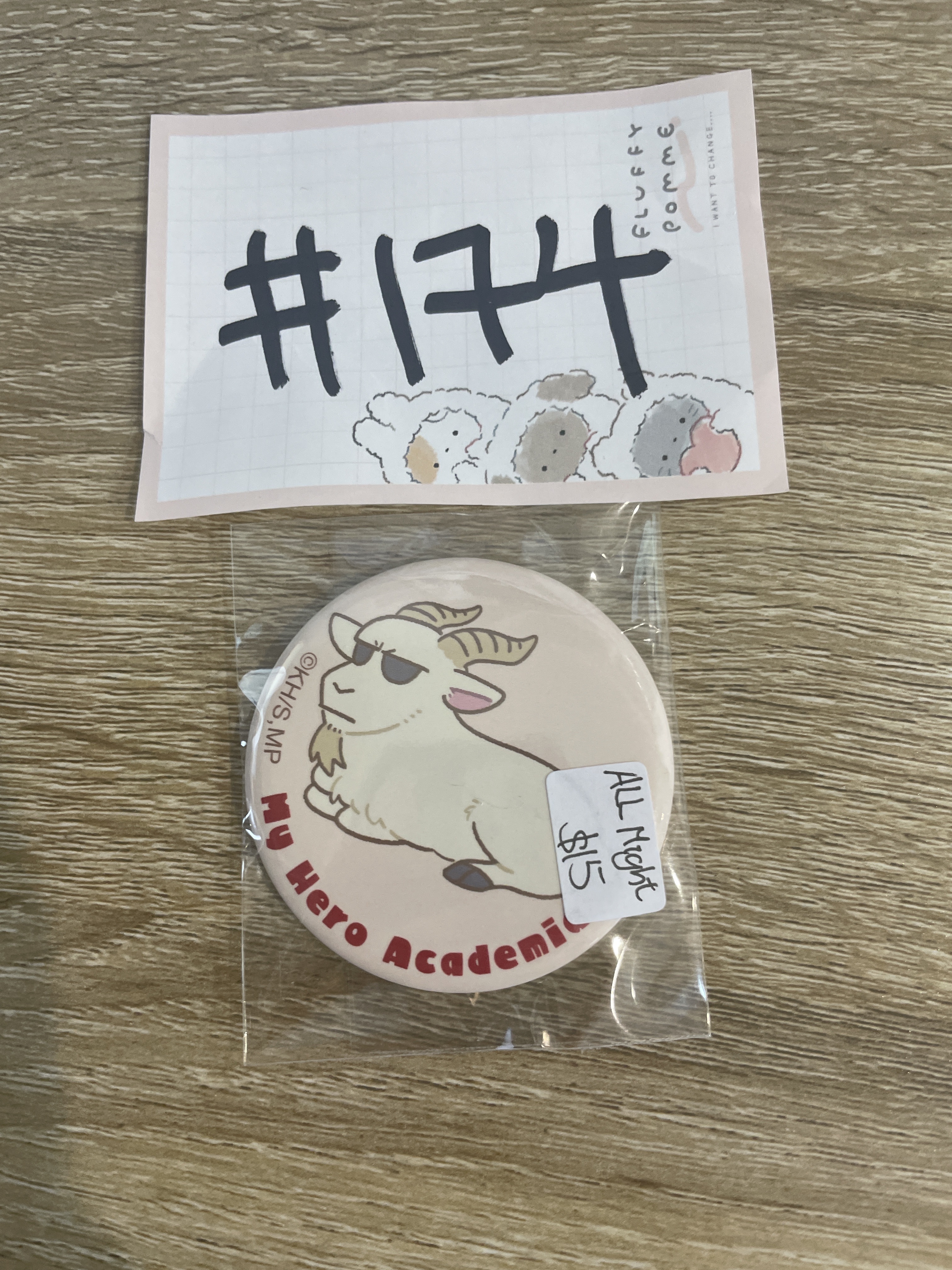 我的英雄學院 ALL MIGHT 襟章#174