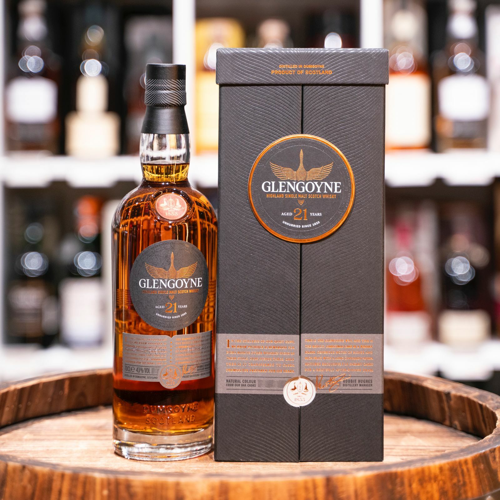 Glengoyne 21 Year Old Single Malt Scotch Whisky