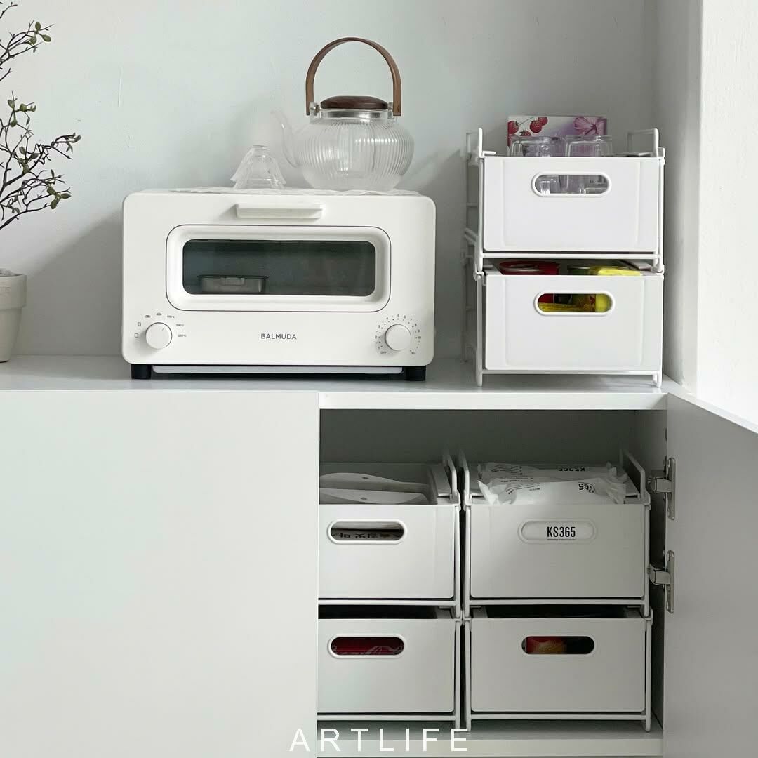 housing 可堆疊抽屜式收納架