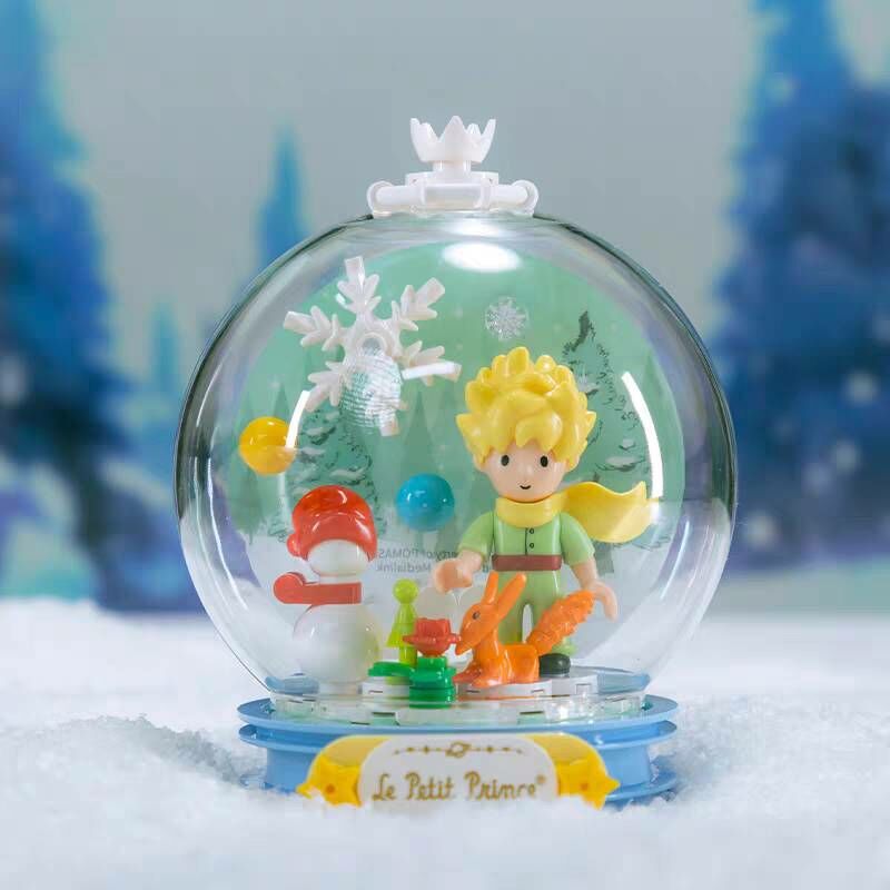 拼奇 小王子 冬日旋律 水晶球 收藏積木