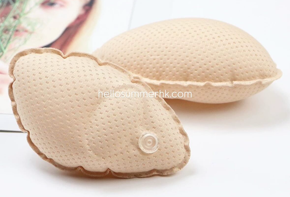 效果自然 Bikini Push Up Pad 按壓充氣胸墊 比基尼專用 可自行調節厚度