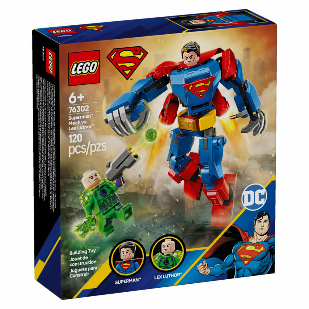 LEGO 76302 樂高積木 76302 Super Heroes 超級英雄系列  - 超人™ 機甲大戰雷克斯路瑟™