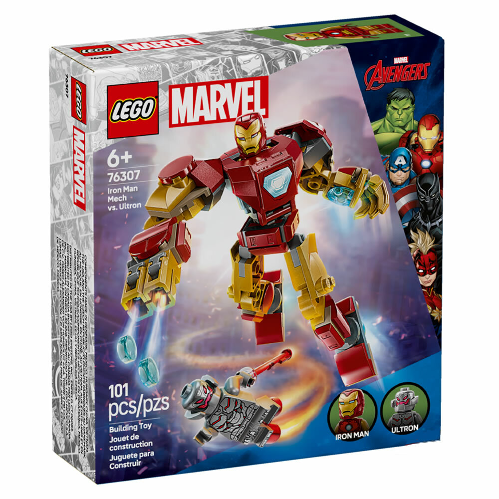 LEGO 76307 樂高積木 76307 Super Heroes 超級英雄系列  - 鋼鐵人機甲大戰奧創