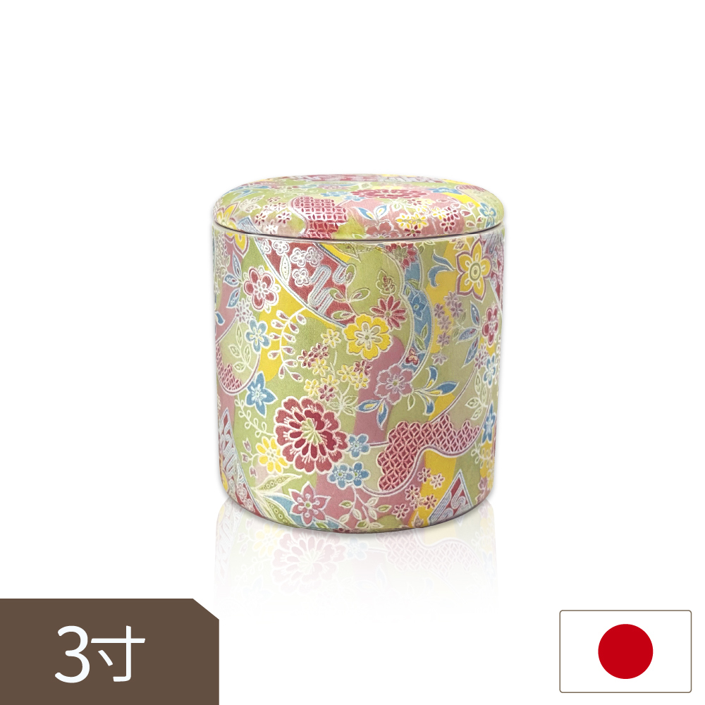 日本美濃燒防潮寵物骨灰罐(3寸)(10公斤以下)