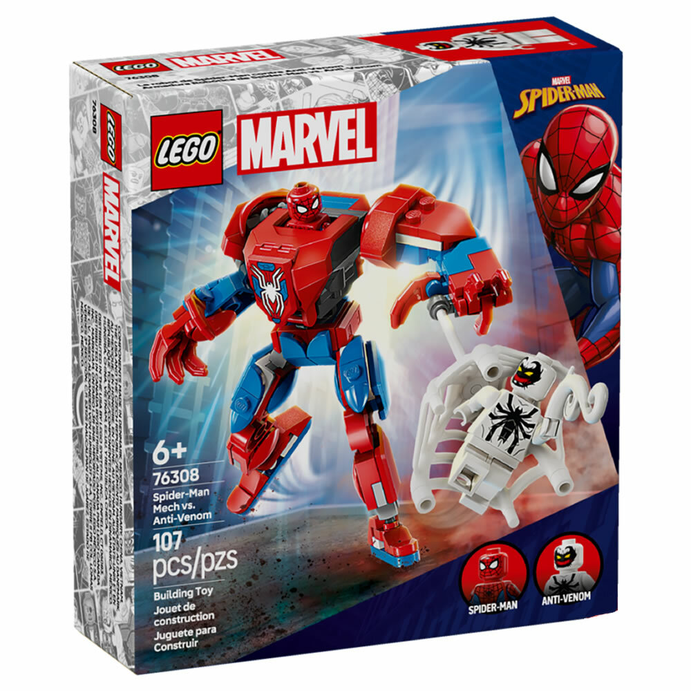 LEGO 76308 樂高積木 76308 Super Heroes 超級英雄系列  - 蜘蛛人機甲大戰反猛毒