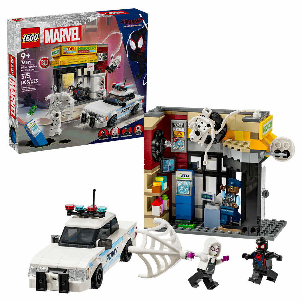 LEGO 76311 樂高積木 76311 Super Heroes 超級英雄系列  - 蜘蛛宇宙：邁爾斯摩拉斯大戰斑點人