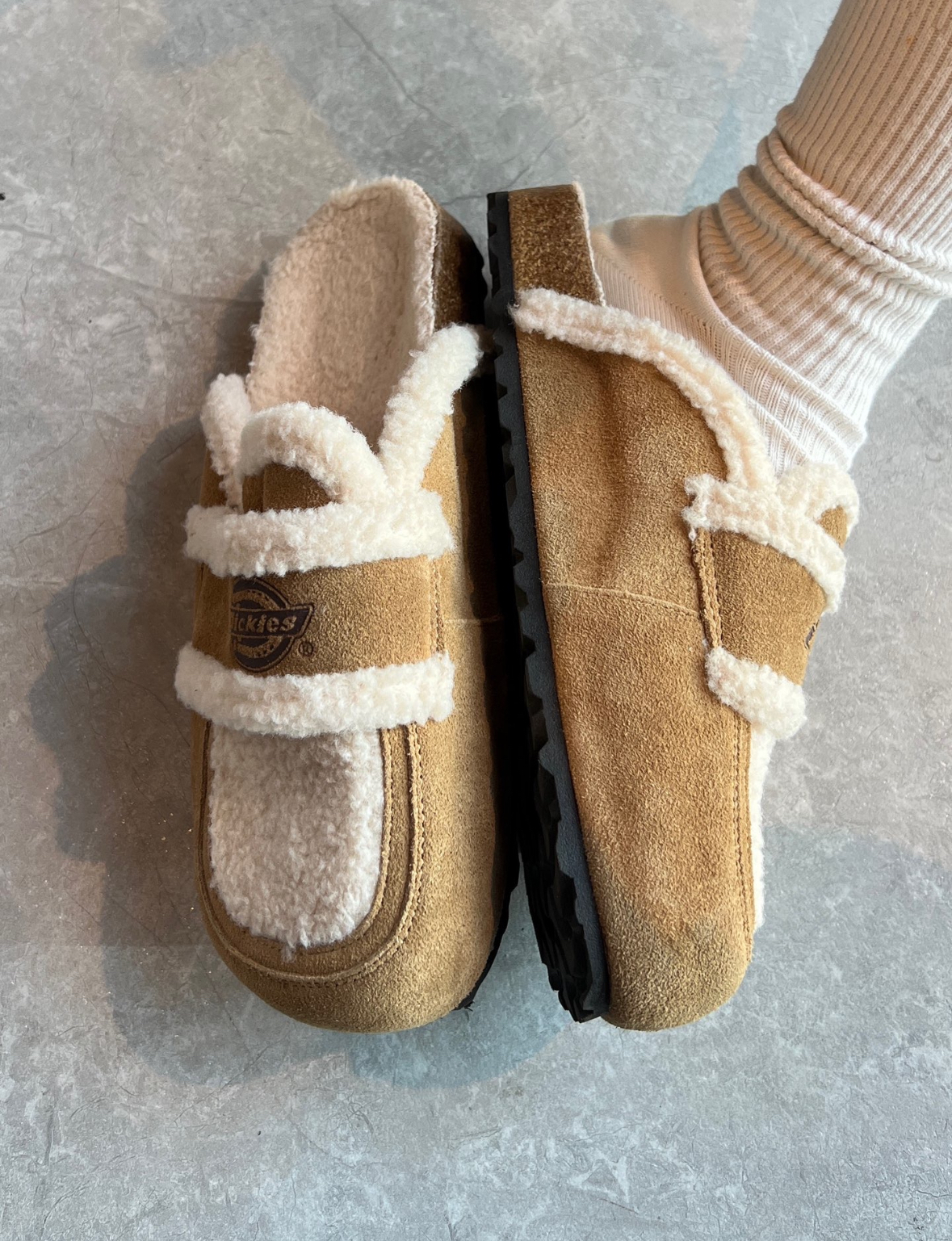 Dickies 毛毛拖 毛絨 拖鞋 焦糖色 沙色 咖色/預購