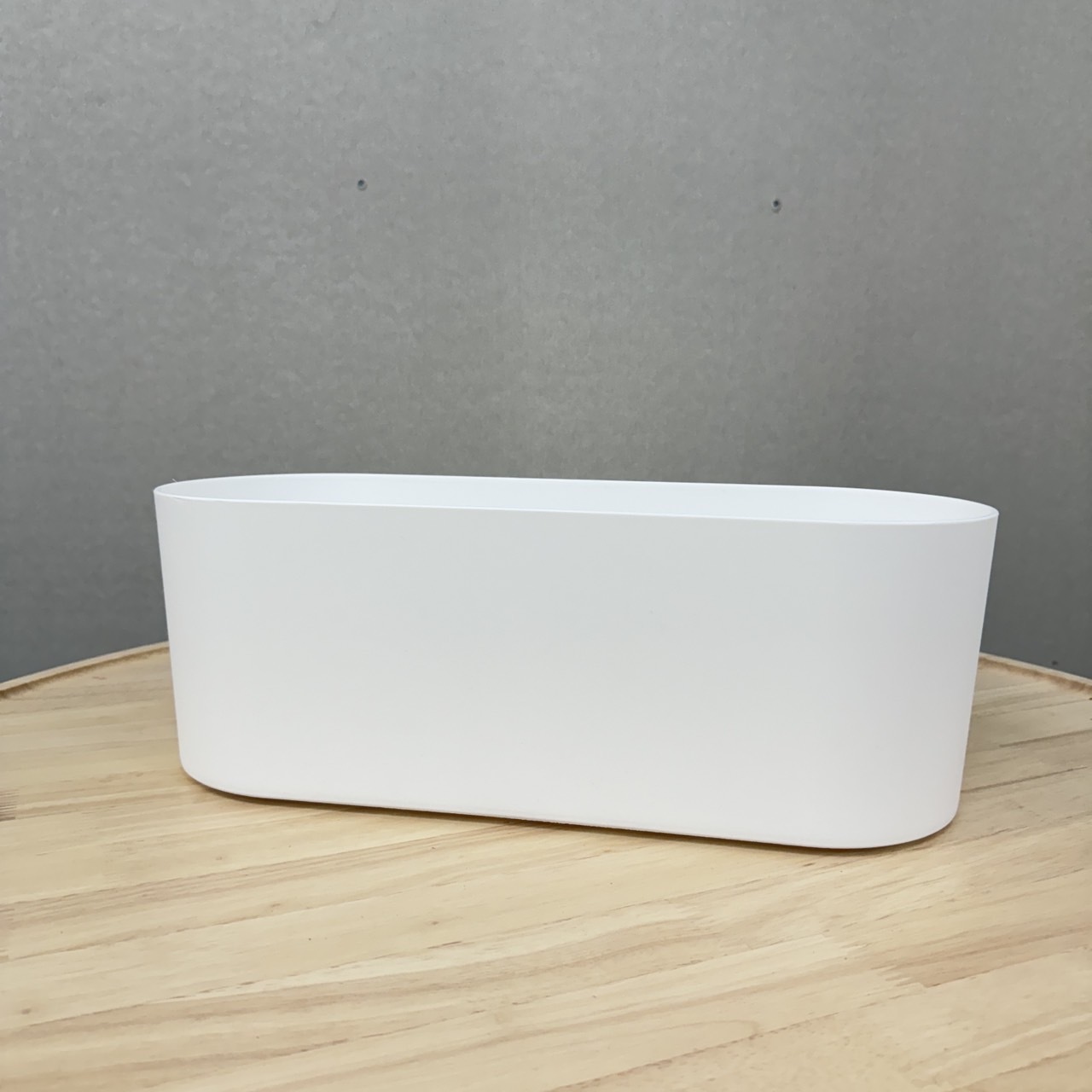 橢圓形花器(塑膠)