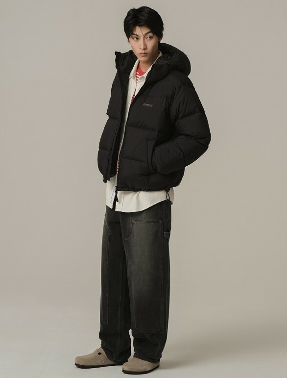 【OWN】Covernat RDS 羽絨 填充 連帽外套 防風 防水 不分男女 黑色 米白 CO2404DP03IV CO2404DP03BK