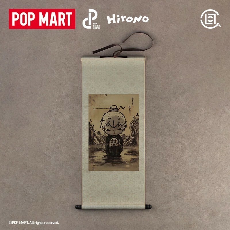 POP MART 泡泡瑪特 小野 Hirono x CLOT 系列 迷你 公仔 盲選盒 盲盒 禮盒款 項鍊 掛畫 -泡泡瑪特城市樂園