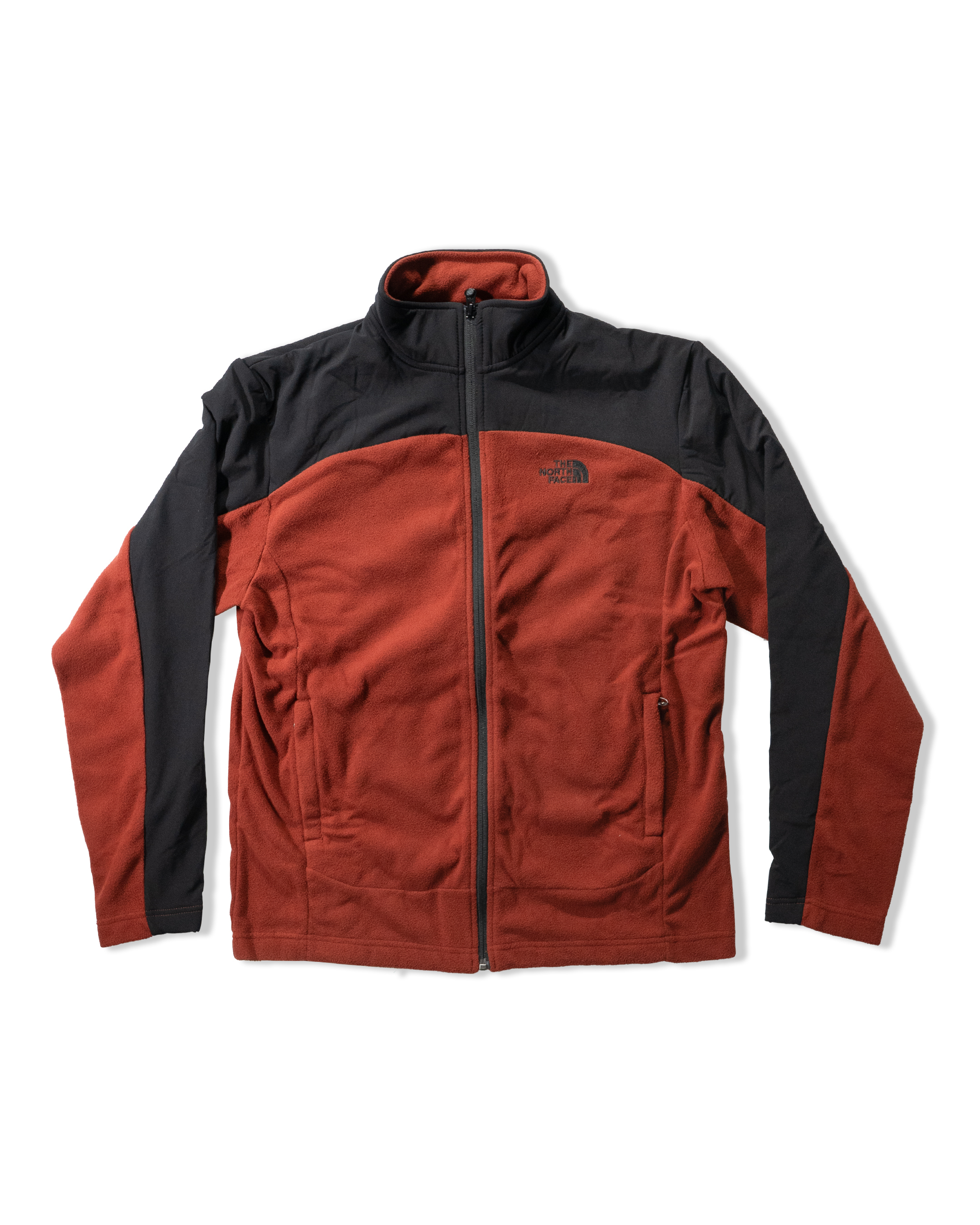 TNF北臉 0076 男 紅黑 Cotton