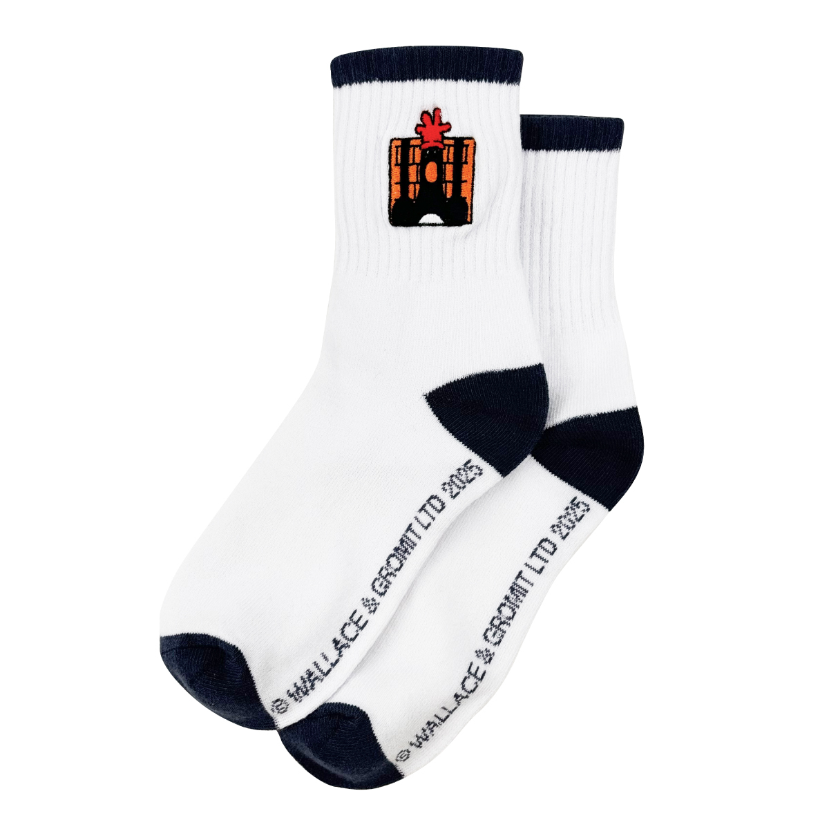 《酷狗寶貝》配條中筒襪(壞企鵝款)