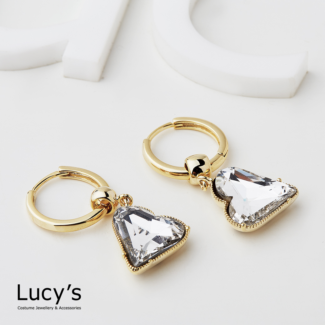 幻彩愛戀 易扣耳環 (三色) (120041/120042/120043)