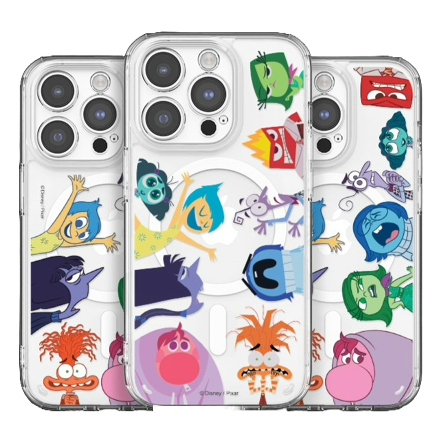 Disney - Magsafe Clear Hard Case - 玩轉腦朋友 磁吸充電氣墊防撞透明手機硬殼 TY