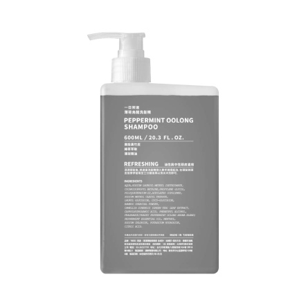 【伊聖詩芳療生活館】一日茶道TEAORY｜薄荷烏龍洗髮精600ml
