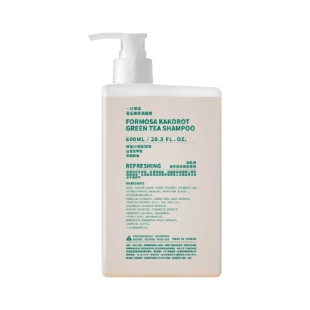 【伊聖詩芳療生活館】一日茶道TEAORY｜苦瓜綠茶洗髮精600ml