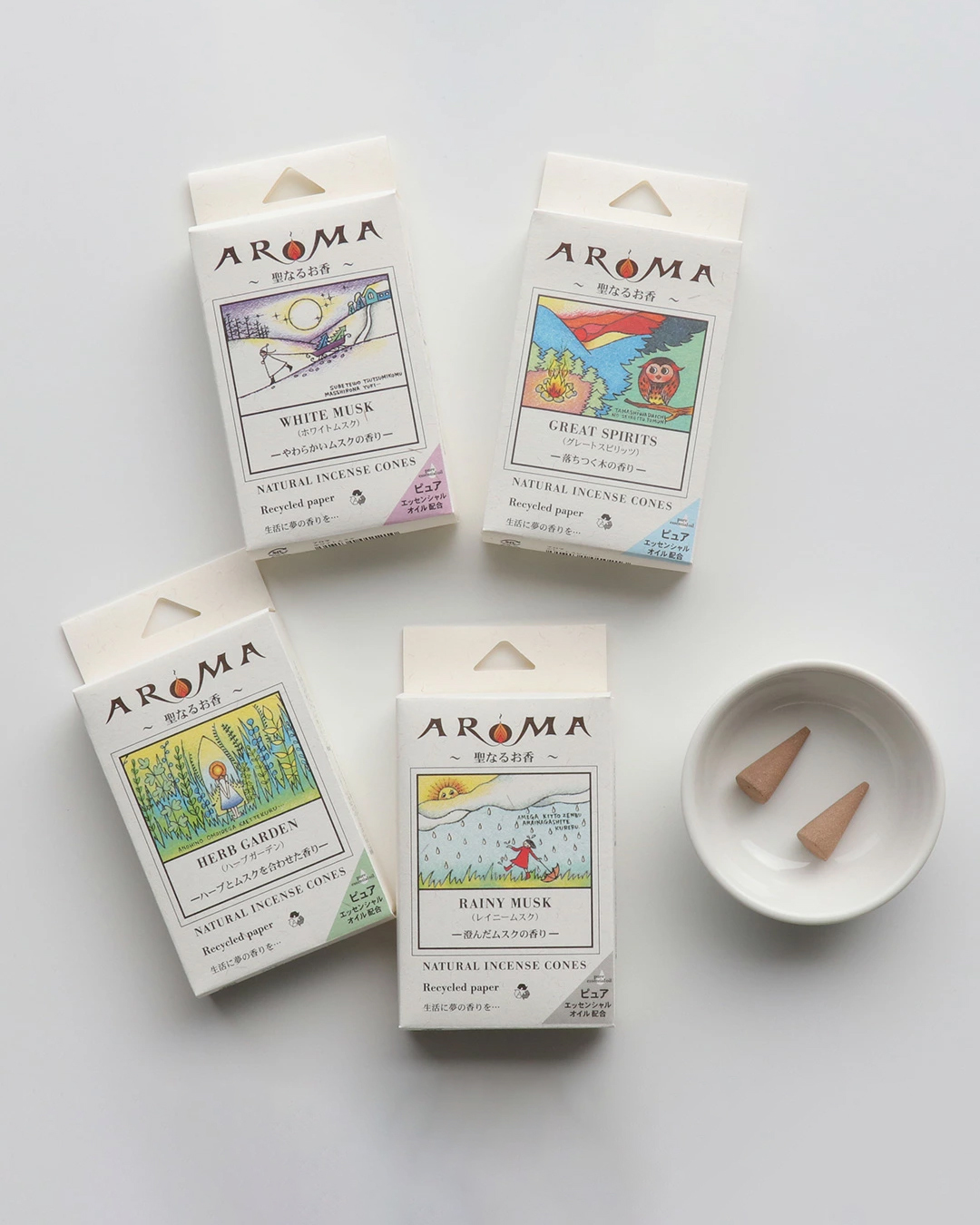 Japan Aroma Tower incense (8 items)