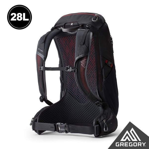 【Gregory】28L ZULU LT 多功能背包 火山黑 / GG149317
